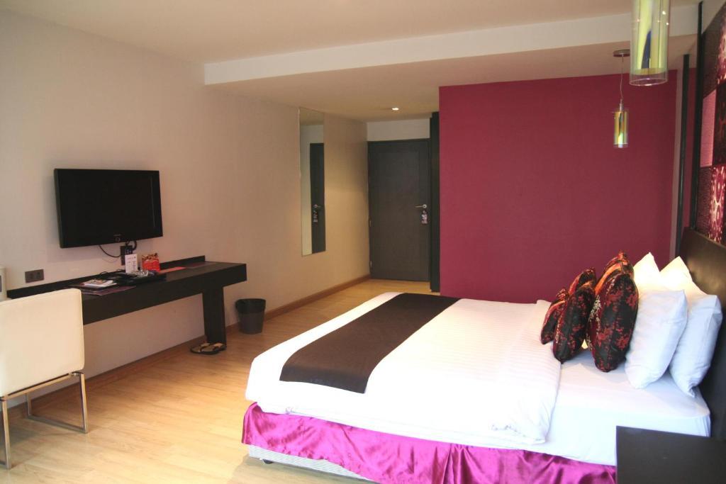 Grand Inn Hotel Bangkok Oda fotoğraf